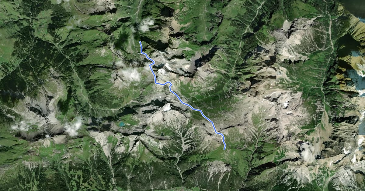 Маршрут Leutkirch Wanderweg 71, WW Abschnitt 19 на спутниковом снимке