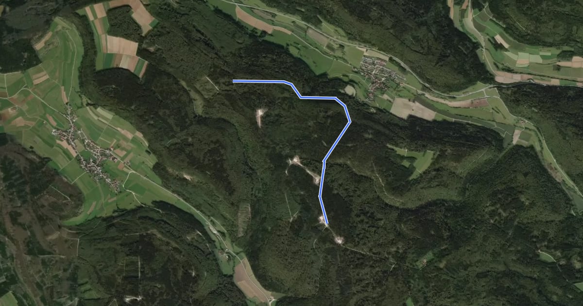 Маршрут Lindentälehütte на спутниковом снимке