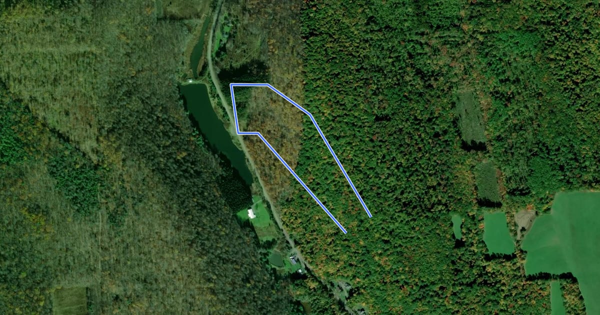 Маршрут Lithuanian Loop Trail на спутниковом снимке