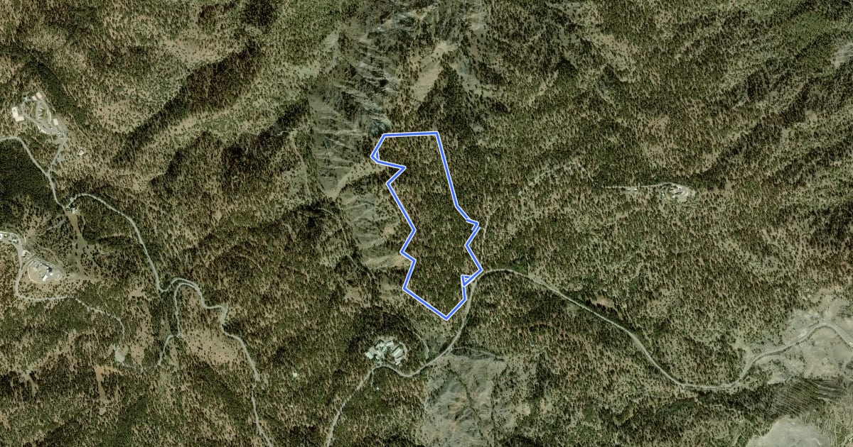 Маршрут Livadi Picnic Site Nature Trail Route 1 на спутниковом снимке
