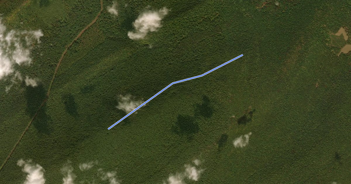 Маршрут Logging Railroad Grade на спутниковом снимке