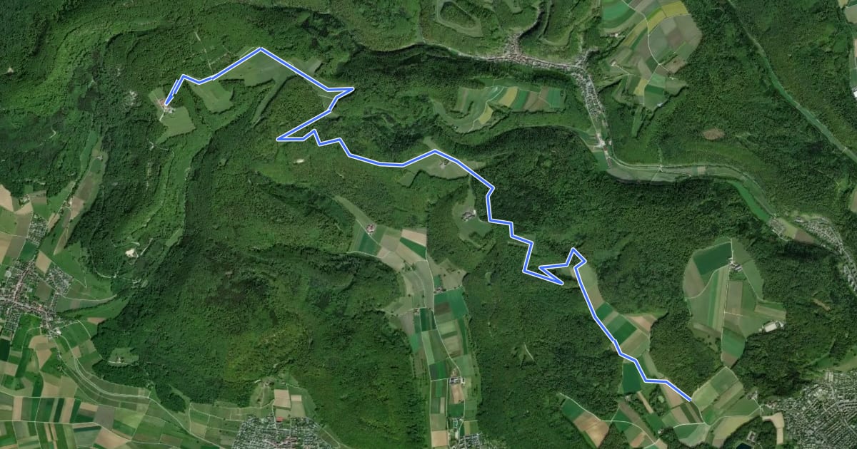 Маршрут Loipe Talfahrt Eschheimertal на спутниковом снимке