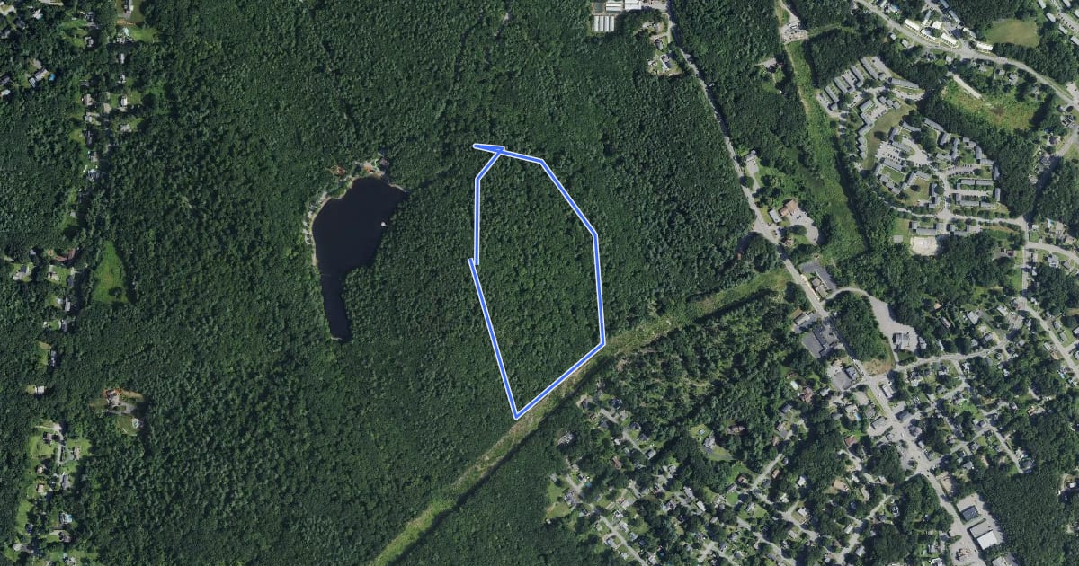 Маршрут Lookout Trail Loop на спутниковом снимке