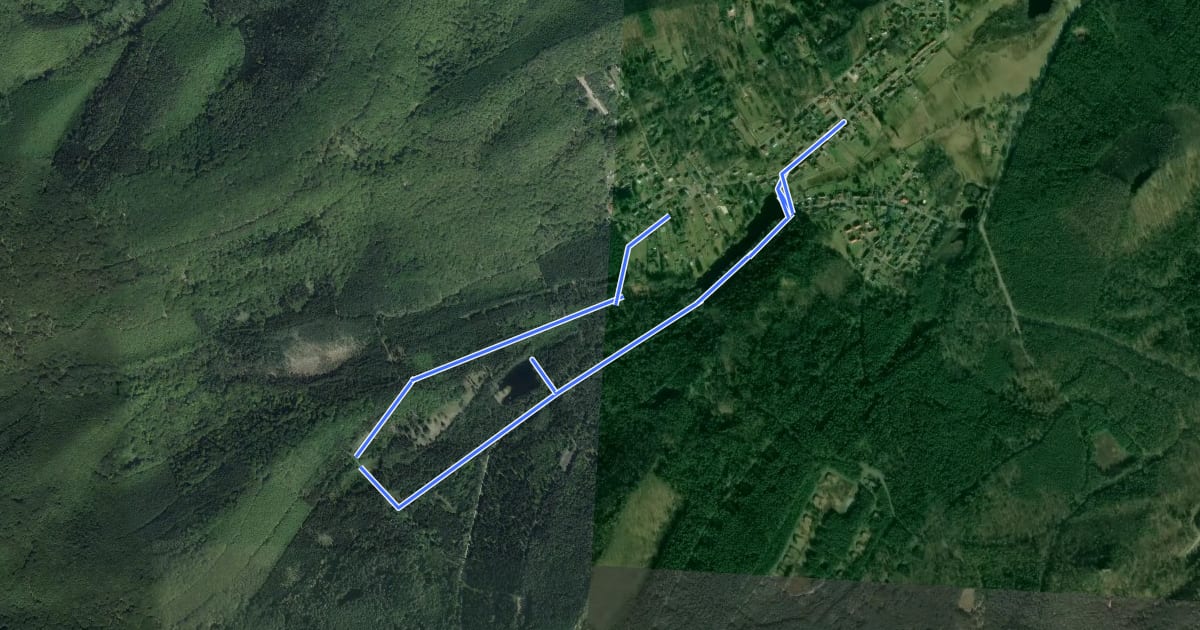 Маршрут Ludwigswinkel Rundweg 2 на спутниковом снимке