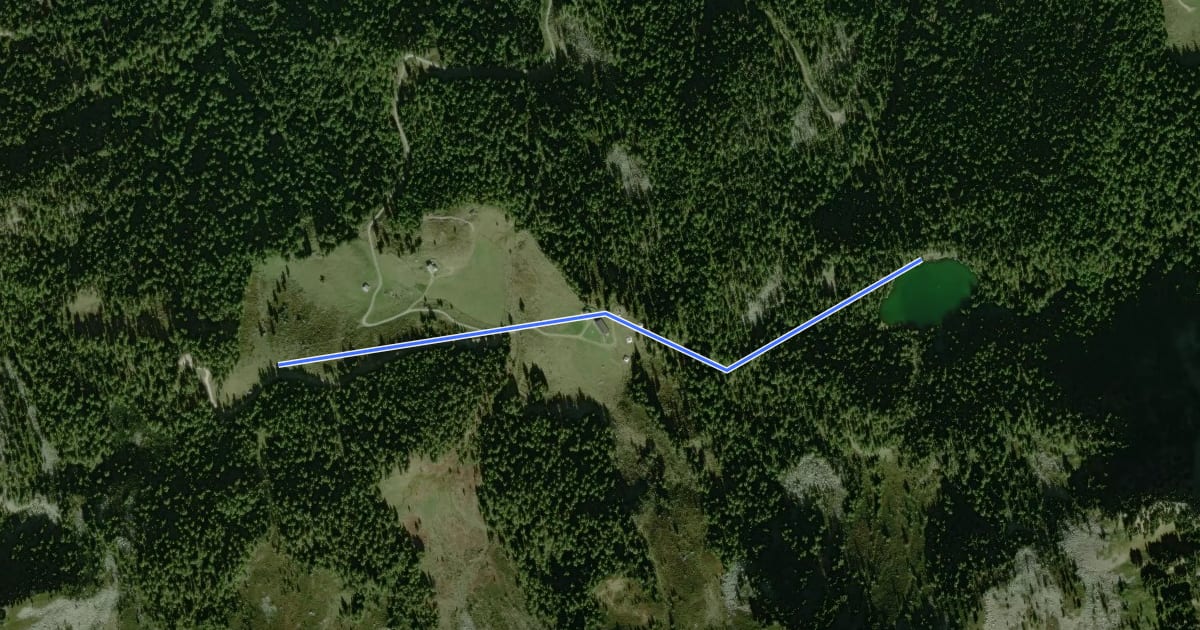 Маршрут Mühlwald/Selva dei Molini AVS 2A на спутниковом снимке