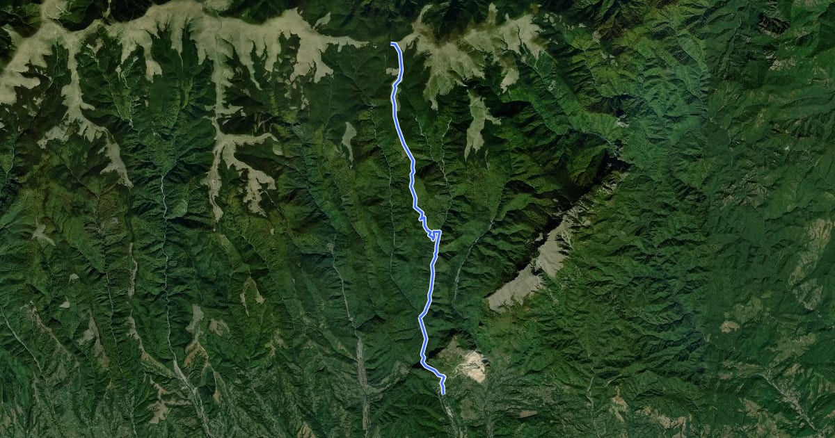 Маршрут Mănăstirea Bistrița - Cheile Bistriței - Între Râuri - Valea Cuca - Plaiul Zănoaga - Curmătura Rodeanu на спутниковом снимке