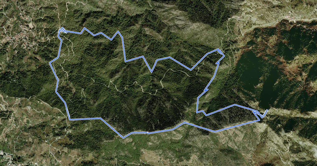 Маршрут Madari Circular Trail на спутниковом снимке