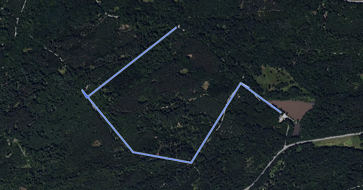 Маршрут Magstadt Rundwanderweg 7 на спутниковом снимке