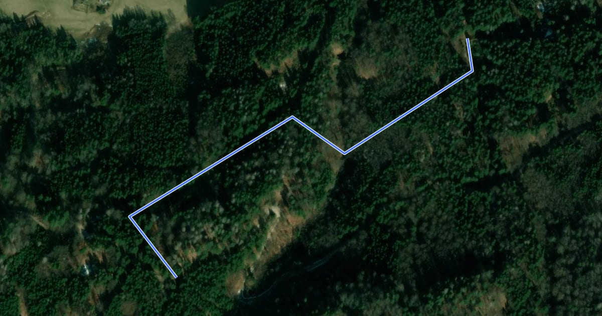 Маршрут Matschy Trail на спутниковом снимке