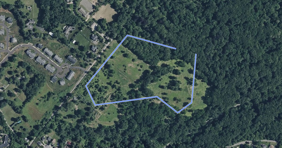 Маршрут Meadow Loop на спутниковом снимке