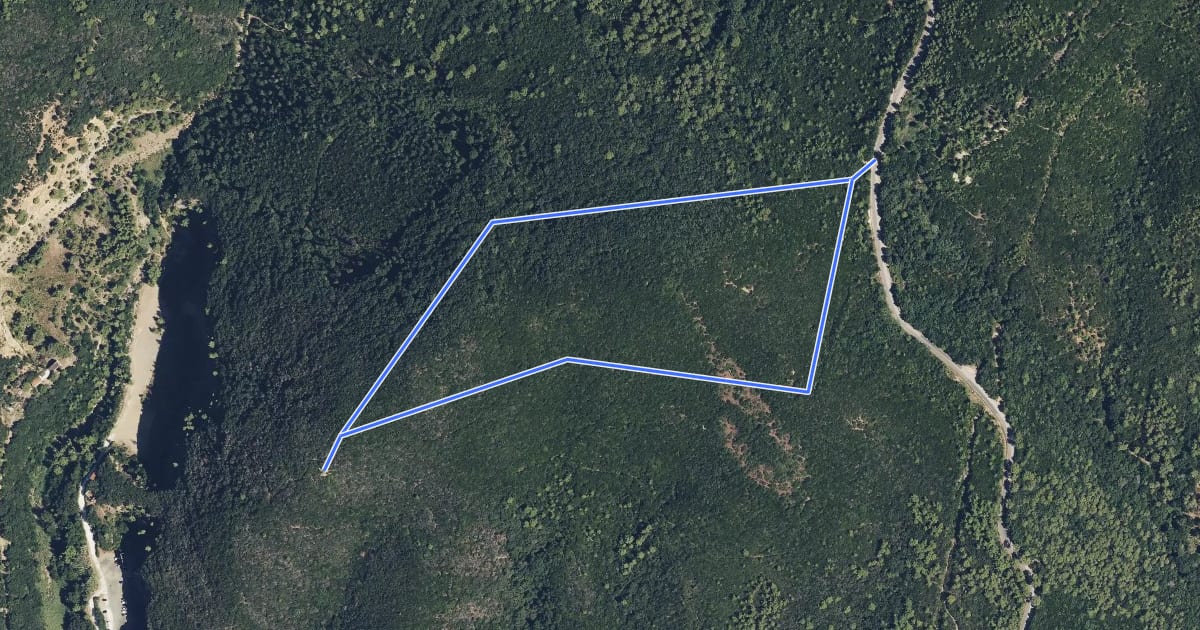 Маршрут Monachine на спутниковом снимке