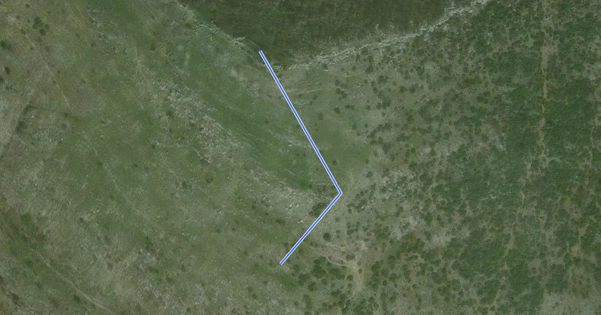 Маршрут Monte Girifalco на спутниковом снимке