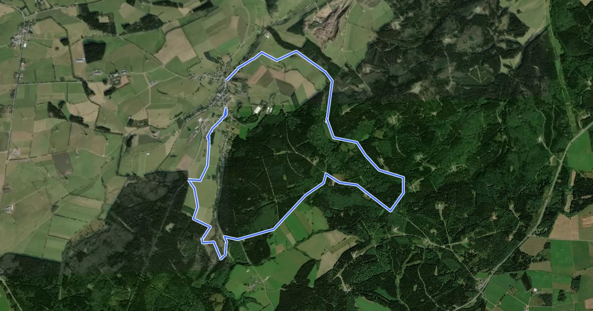 Маршрут Moorpfad Ormont на спутниковом снимке