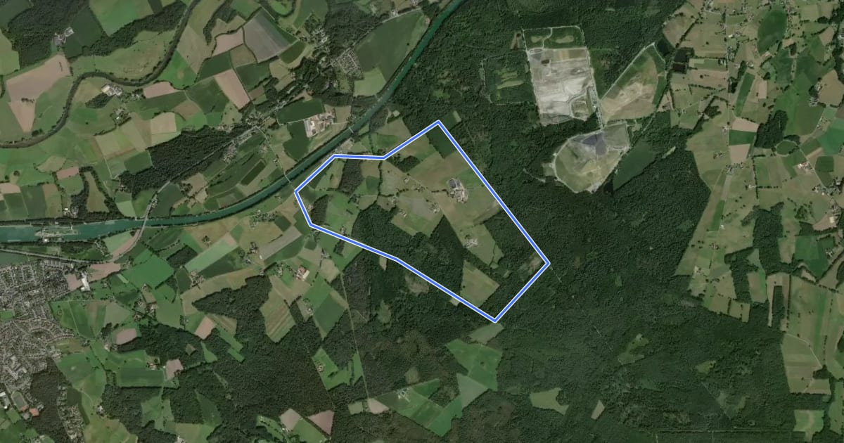 Маршрут Moosenstiege Rundweg A1 на спутниковом снимке