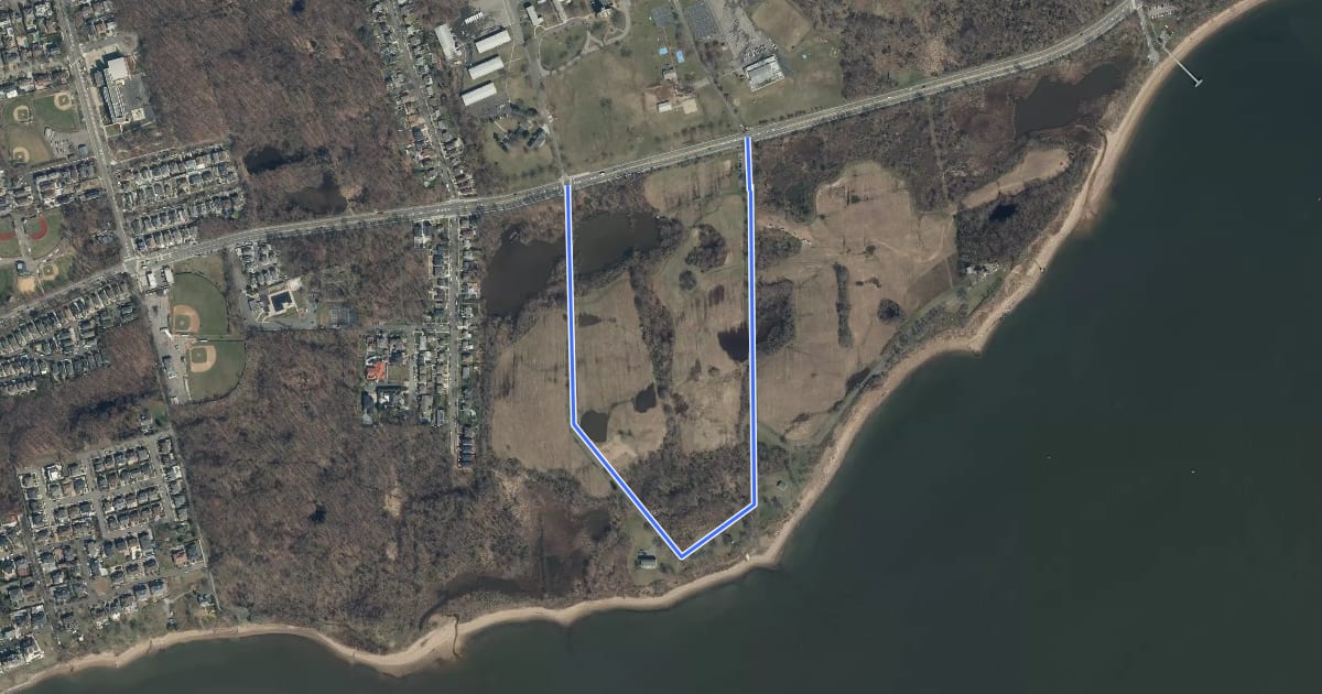Маршрут Mount Loretto Unique Area на спутниковом снимке