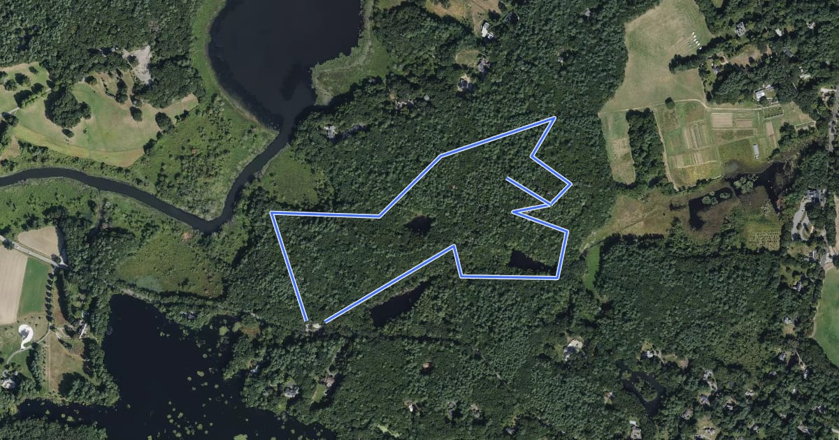 Маршрут Mount Misery Round Trip на спутниковом снимке