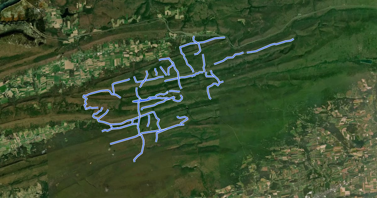 Маршрут Mount Nittany Hiking на спутниковом снимке