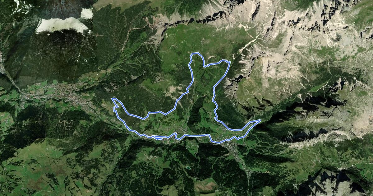 Маршрут MTB 298: Raida dla Utia de Ncisles на спутниковом снимке