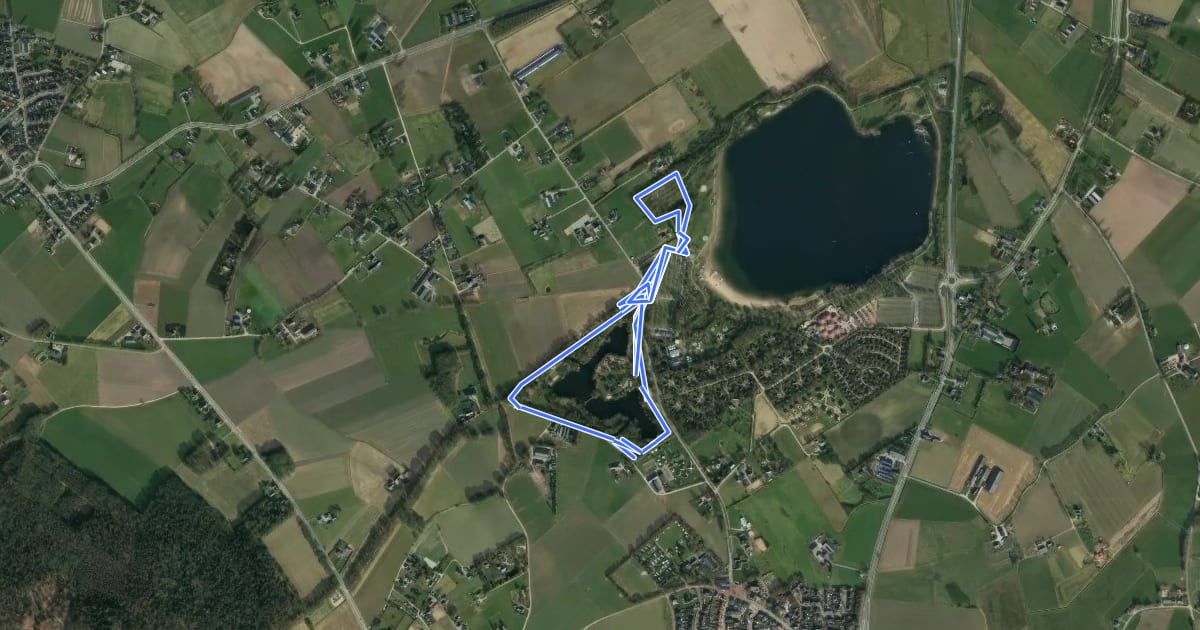 Маршрут MTB route Markant на спутниковом снимке