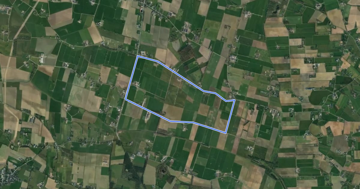 Маршрут Muizengatroute на спутниковом снимке