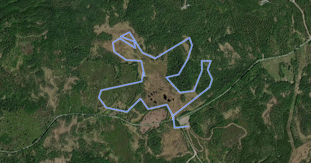 Маршрут Myrrundan 5 km на спутниковом снимке