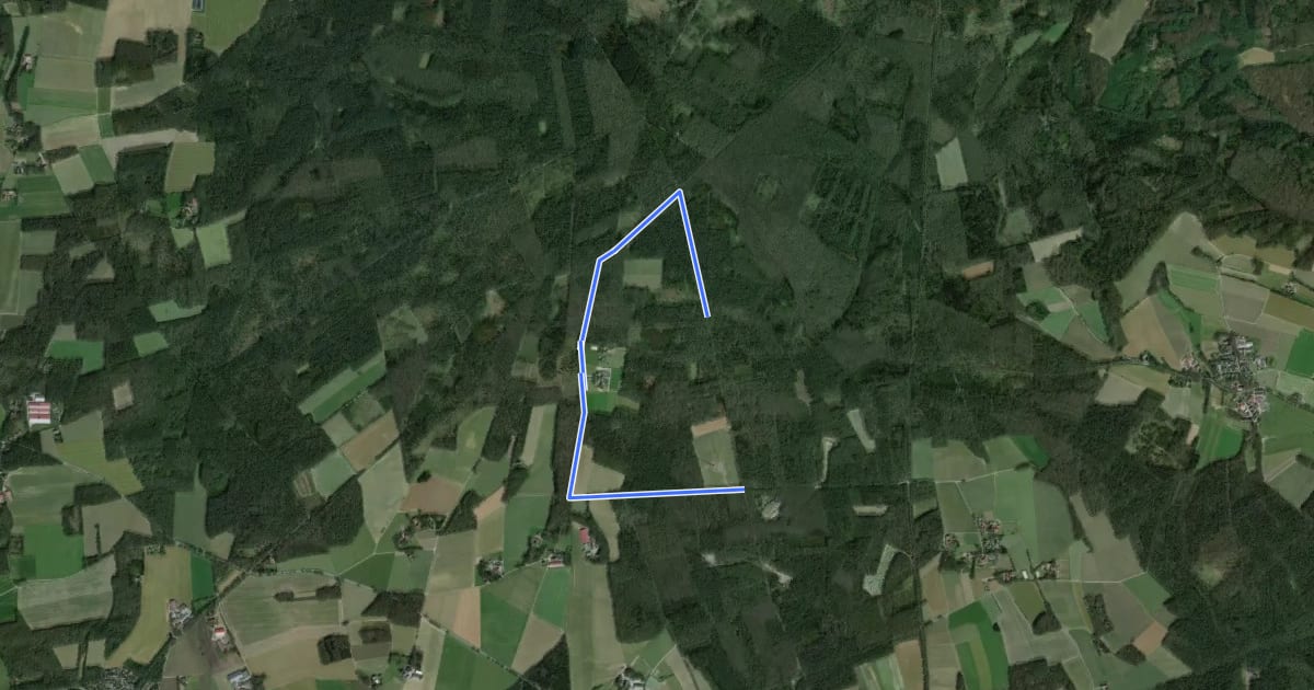 Маршрут Napoleonsbuche Rundweg A2 на спутниковом снимке