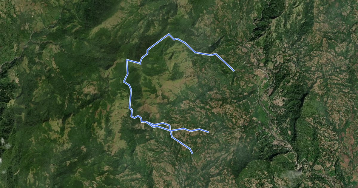 Маршрут Napulak Hiking Trail на спутниковом снимке