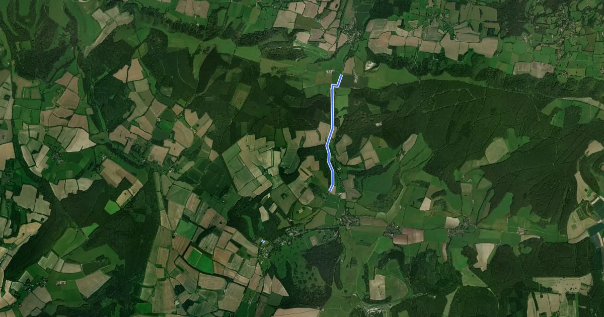 Маршрут National Cycle Route 288 West Dean to Cocking на спутниковом снимке