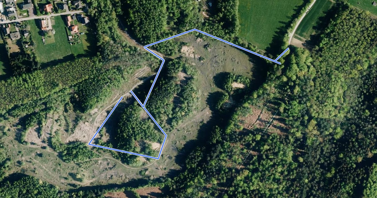 Маршрут Naturerlebnispfad Steinbruch Liekwegen 1,7km на спутниковом снимке