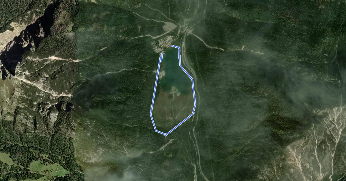 Маршрут Naturlehrpfad на спутниковом снимке