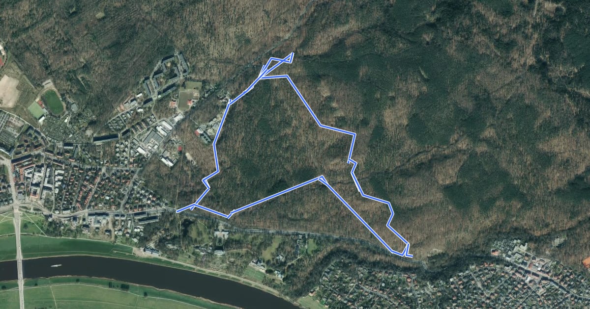 Маршрут Naturlehrpfad Albertpark на спутниковом снимке