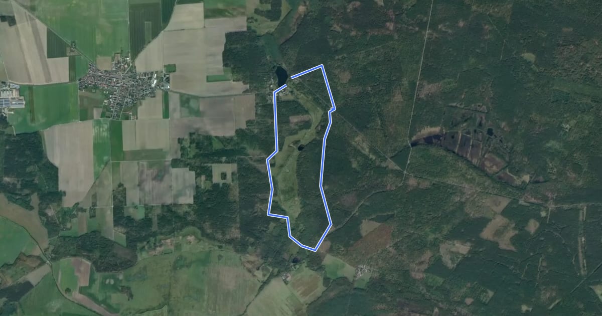 Маршрут Naturlehrpfad Pressel на спутниковом снимке
