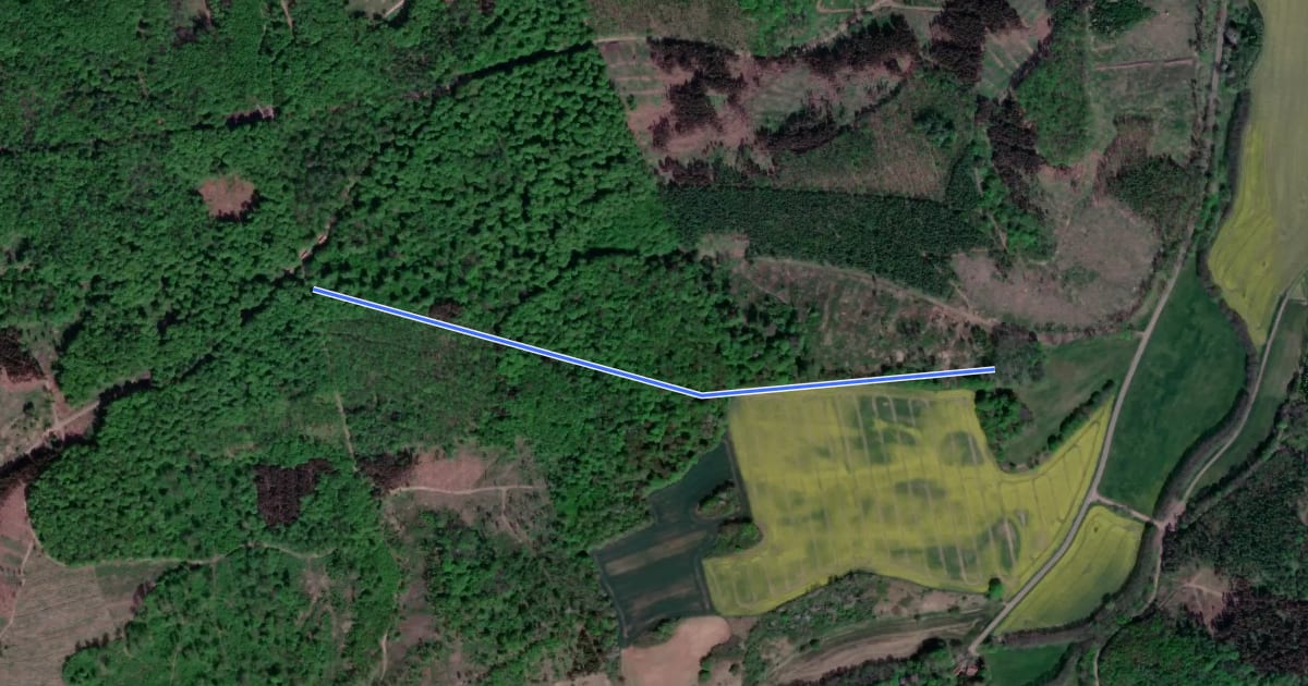 Маршрут Naturlehrpfad Scheerenberg на спутниковом снимке