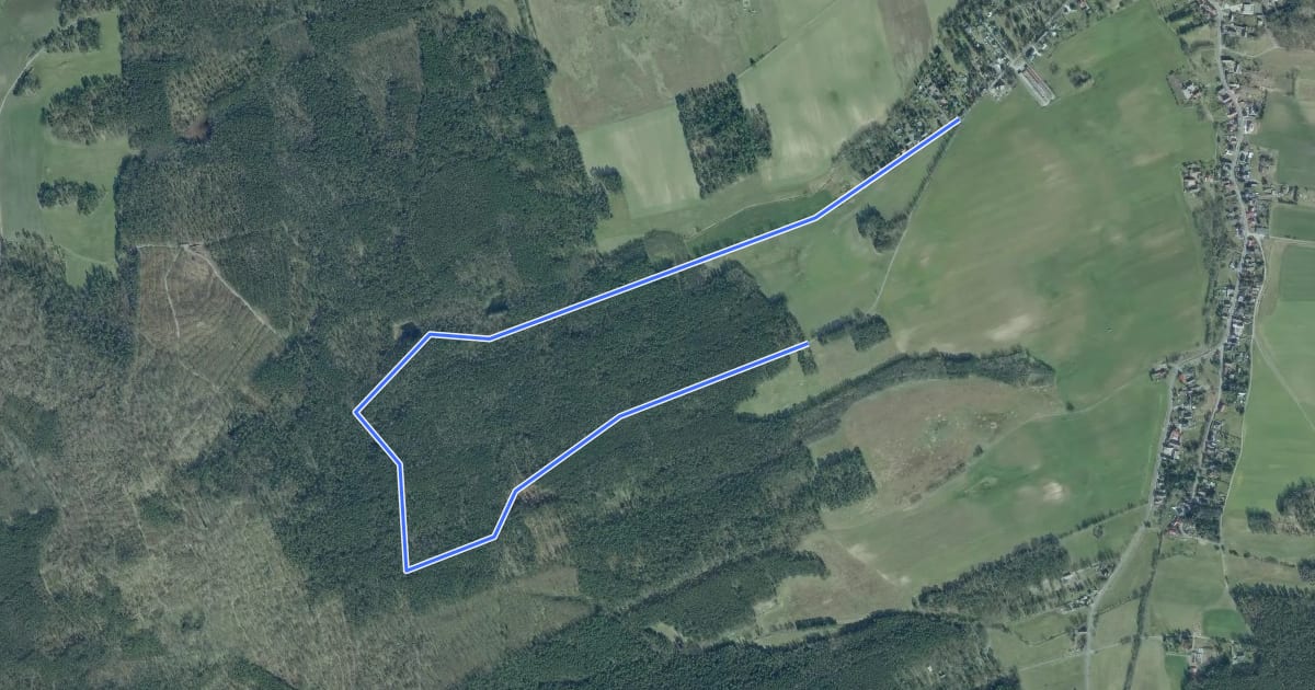 Маршрут Naturlehrpfad Schildberg на спутниковом снимке