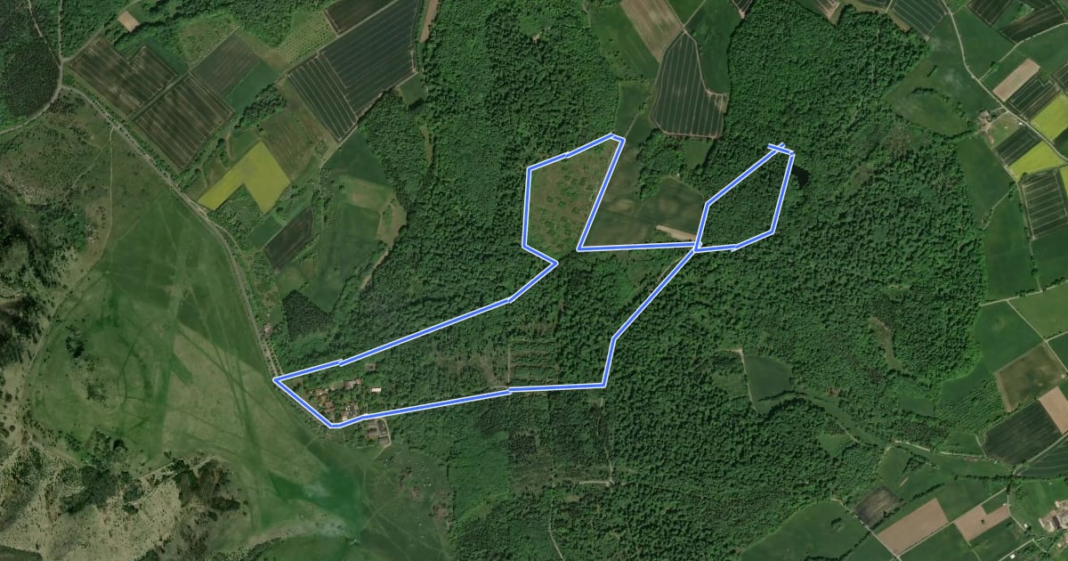 Маршрут Naturparkzentrum, Naturparkweg 7 на спутниковом снимке