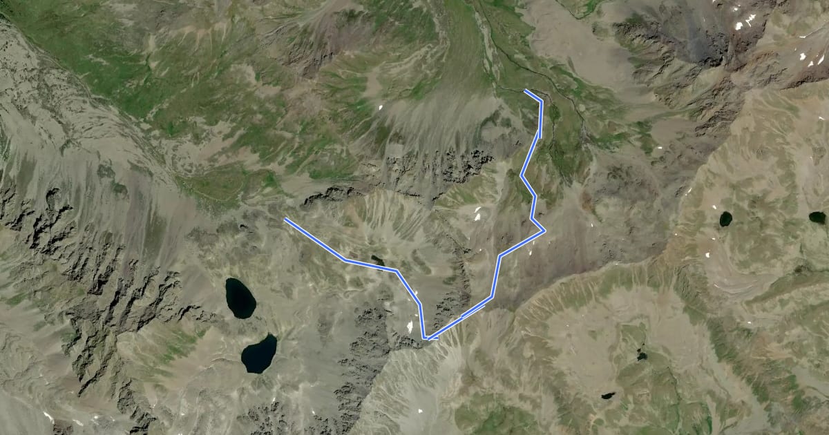 Маршрут Nauders Wanderweg Nr. 32 на спутниковом снимке