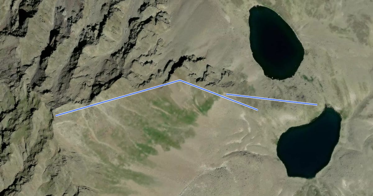 Маршрут Nauders Wanderweg Nr. 41 на спутниковом снимке