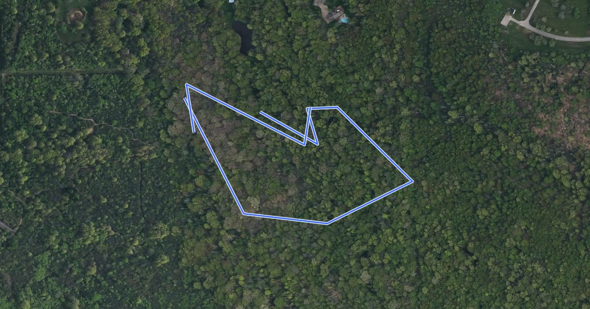 Маршрут Nike Base - White Trail на спутниковом снимке