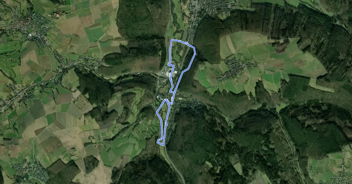 Маршрут Nordic-Walking Bad König Tour 7 : Mümlingtal-Runde bei Zell на спутниковом снимке