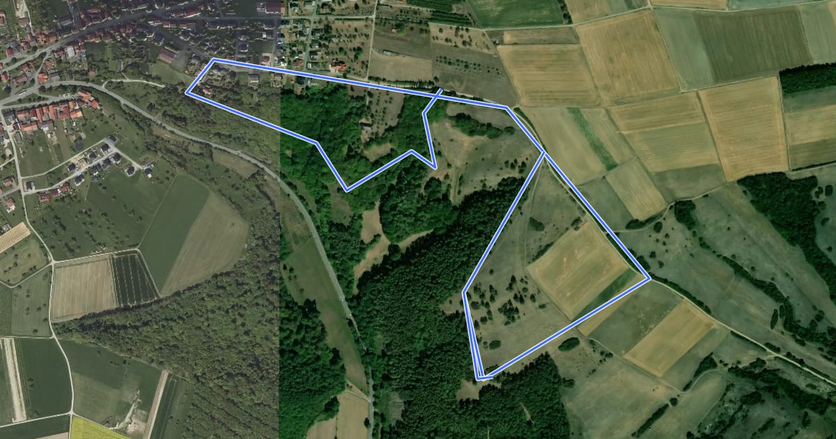 Маршрут NSG Stahl-/Hölleberg Rundweg 2 на спутниковом снимке