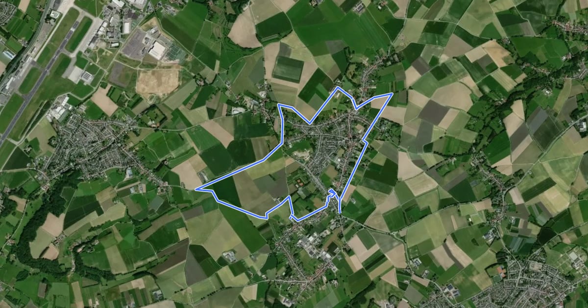Маршрут Nuth ST01 De route van de Reus на спутниковом снимке