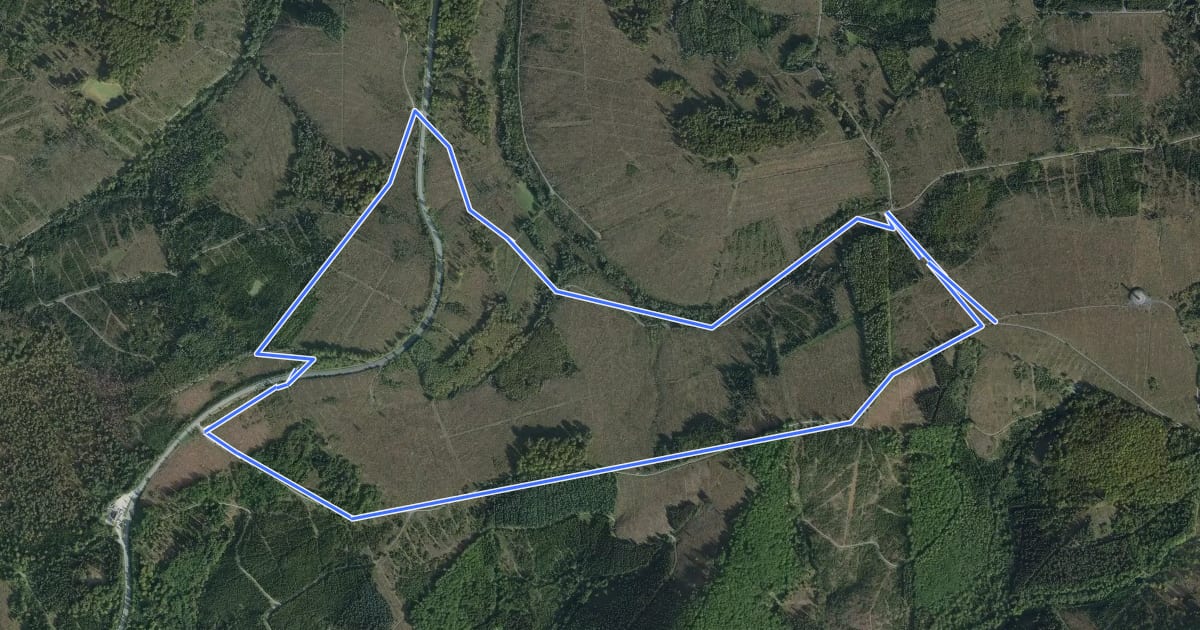Маршрут [O} Warstein Kapellenrundweg на спутниковом снимке