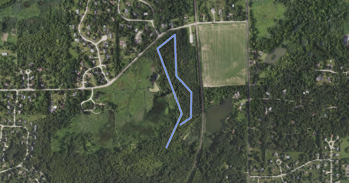 Маршрут Oak View Trail на спутниковом снимке