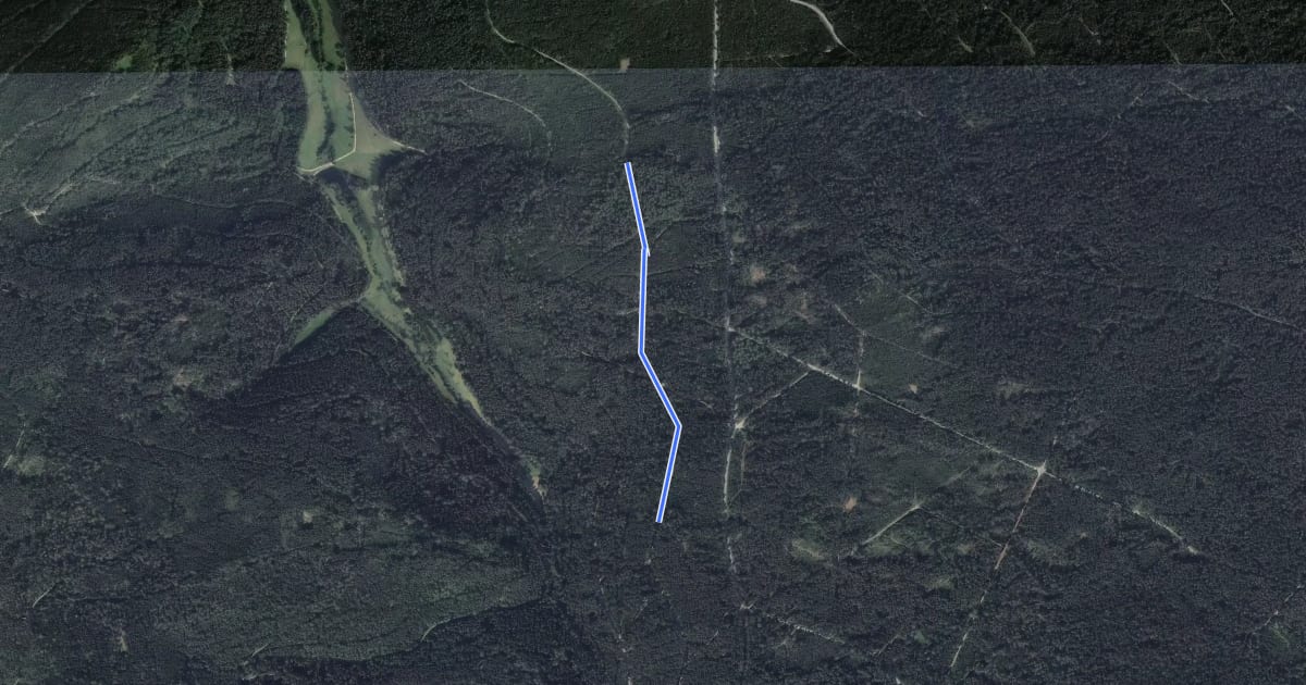 Маршрут Obere Hasensteige - Oberer Kienbergweg на спутниковом снимке