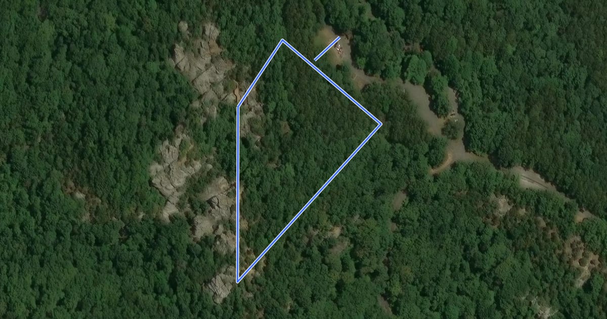 Маршрут Observation Trail на спутниковом снимке