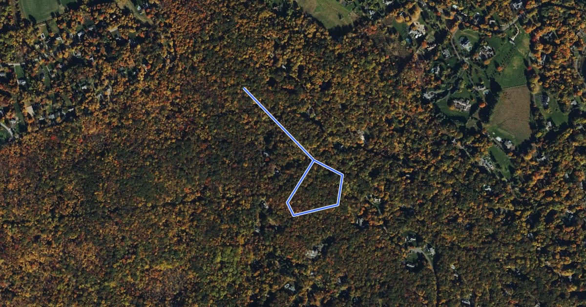 Маршрут Old Sib Preserve Loop на спутниковом снимке