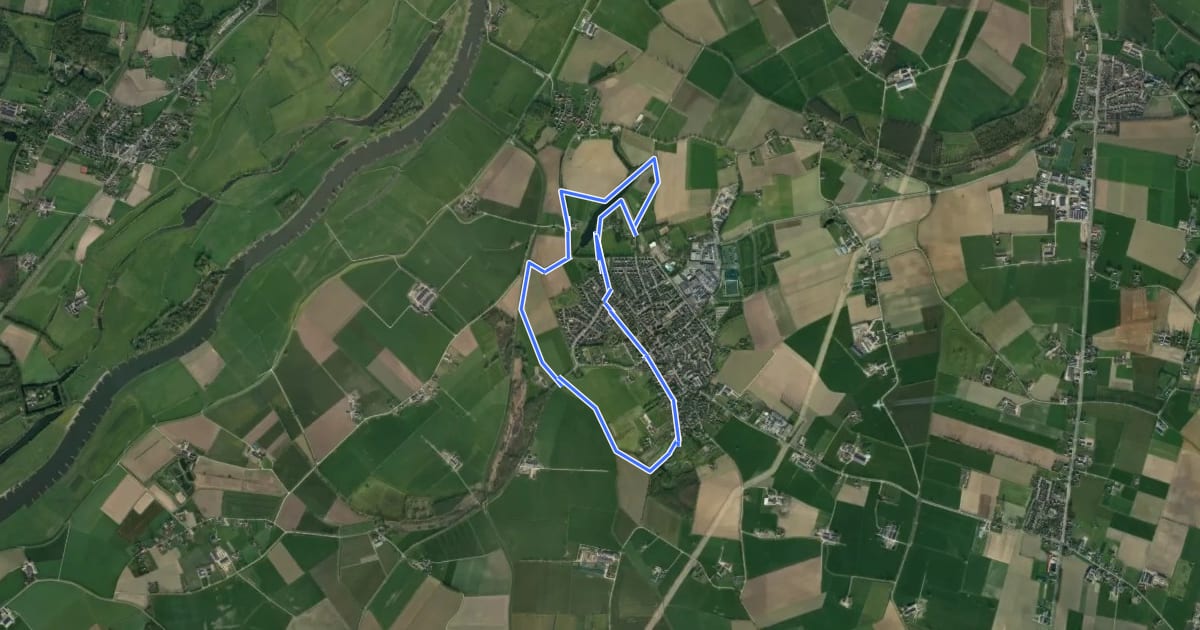 Маршрут Oltmansroute на спутниковом снимке