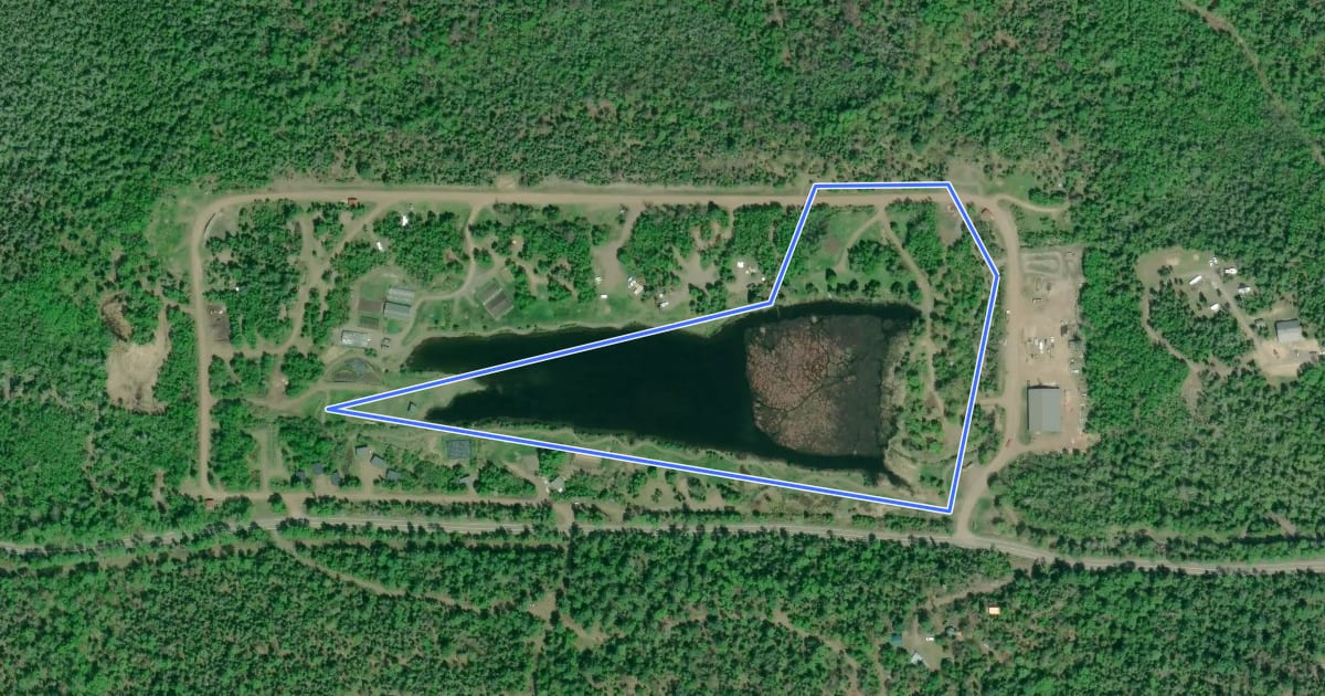 Маршрут Orchard Trail на спутниковом снимке