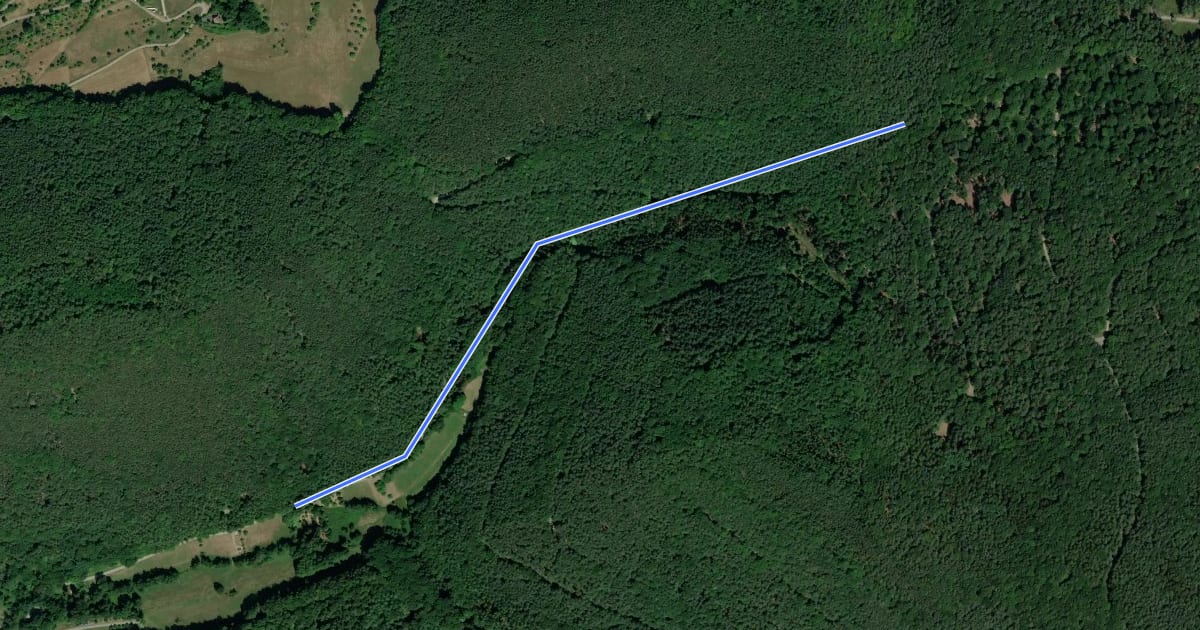 Маршрут Ortswanderweg Leidersbach 1 на спутниковом снимке