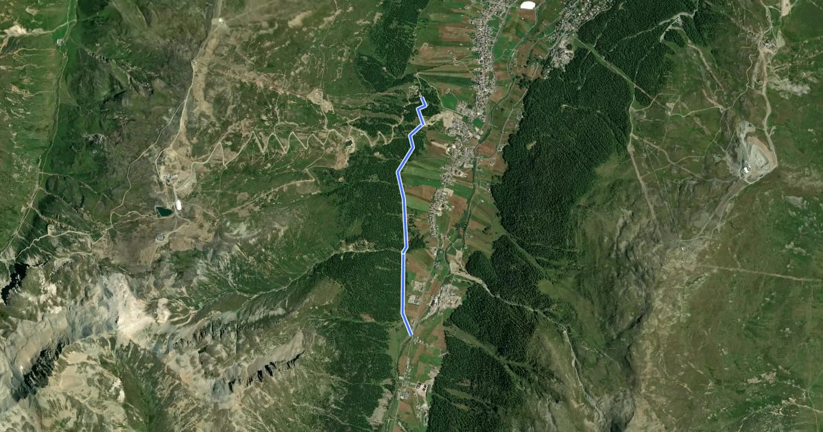 Маршрут Panorama weg на спутниковом снимке